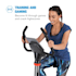 Arcadion Heimtrainer schwarz
