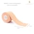 Elek, Kinesio tape, 6 rotoli, 5 m x 5 cm, cotone e adesivo acrilico, resistente all'acqua