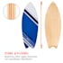 Indoorboard Wave Balance Board + Matte + Rolle