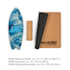 Indoorboard Wave Balance Board + Matte + Rolle