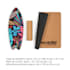 Indoorboard Wave Tabla de equilibro + Esterilla + Rodillo