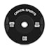 Elongate 25 Bumper Plate Gewichtsplatte Paar