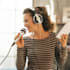 BTF11 Dynamisches Karaoke Mikrofon Gesangsmikrofon uni-direktional weiß