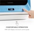 Amazonia mini-afwasmachine 6 programma's led display blauw