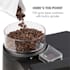 Aromatica II Thermo Coffee Machine, Grinder, 1.25 l, Silver
