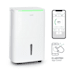 DryFry Connect 50, razvlažilnik zraka, WiFi, kompresorski, 50 l/dan, 45-55 m², bela barva