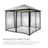 Pantheon Solid Sky Ambient Solar, Side Walls, 3x3 m, Mosquito