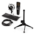MIC-920B USB Microphone Set V1 Black Large Diaphragm Microphone & Tabletop Stand