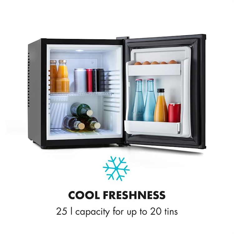 MKS-11, minibar, energijski razred G, 30 l, črn 30 litrov | Črna