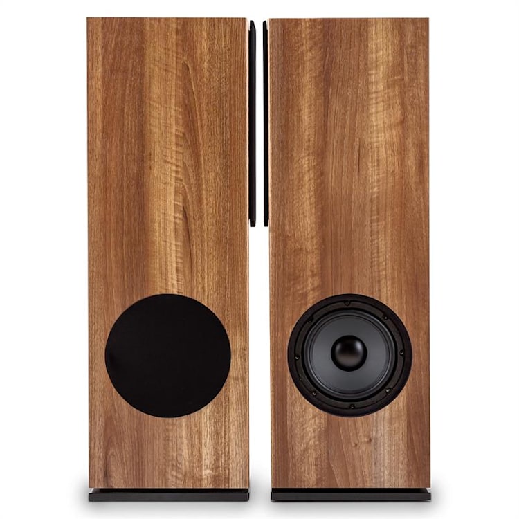 Linie 501 FS BK Coppia Altoparlanti a Torre 280W noce Noce