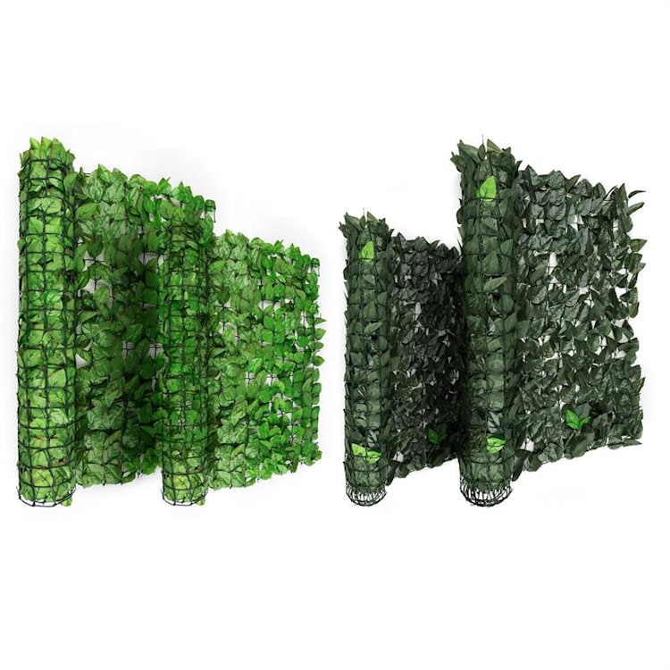 Fency Bright Leaf Sichtschutzzaun Windschutz 300x150 cm Buche hellgrün 150 cm / Buche | Grün