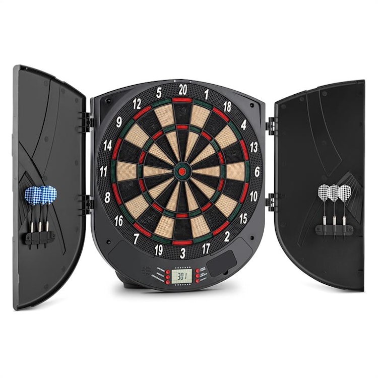 Dartor Dartscheibe Dartautomat Softtip 26 Spiele Türen Sound 