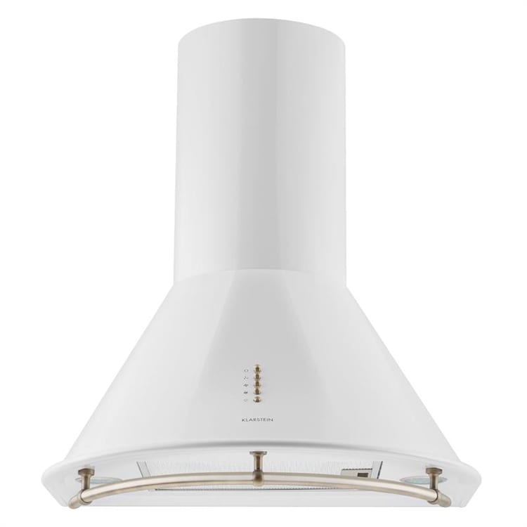 Lumio Neo Cappa Aspirante Retrò 60cm 610m&sup3;/h A Acciaio Inox Bianca Bianco
