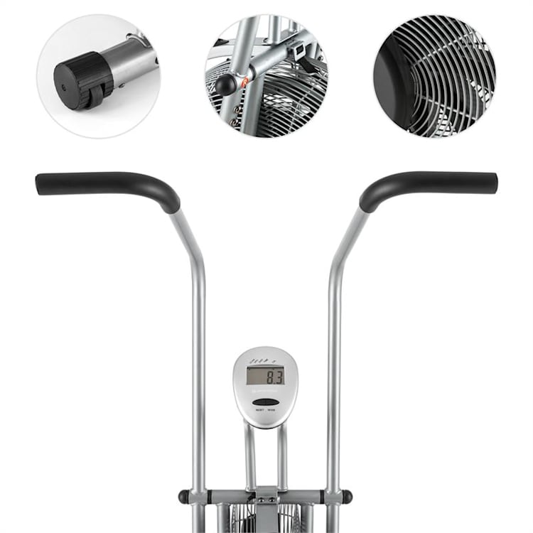 Stromstrike 2k Crosstrainer Cicloergometro fino a 120 Kg Argento argento