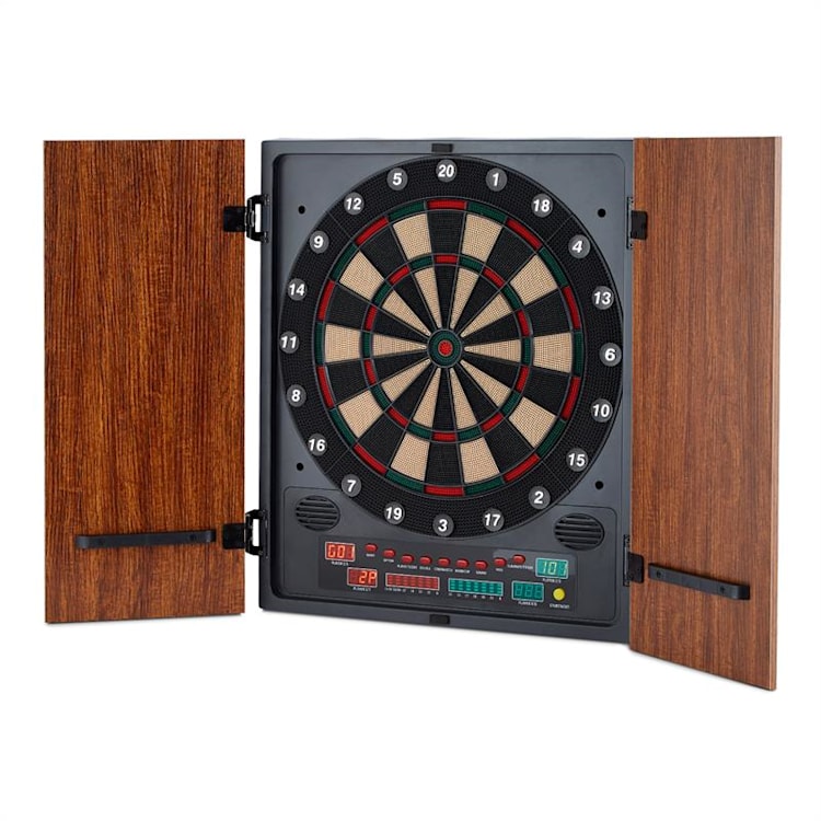 Dartmaster 180 Freccette Tiro a Segno Elettronico Marrone marrone