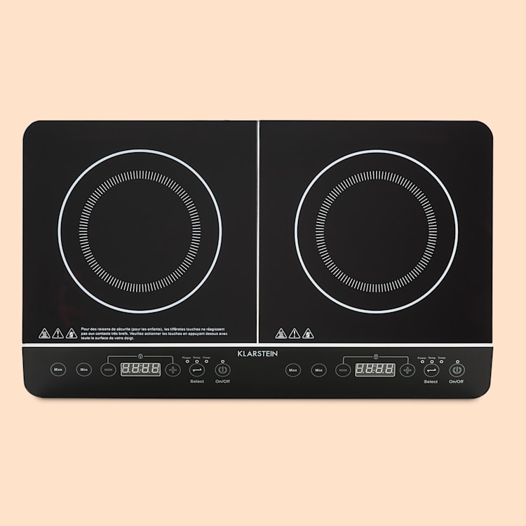 VariCook Slim Double Induction Hotplate 3500 W Timer 240° C Touch 