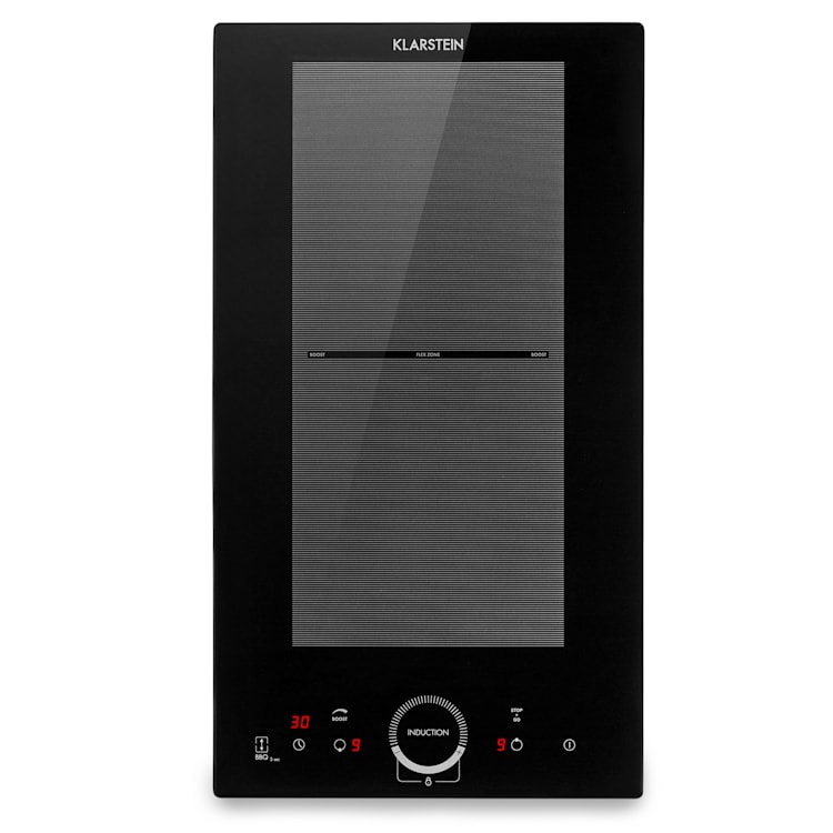 Delicatessa Slim Domino Induktionskochfeld 3500W Timer schwarz 