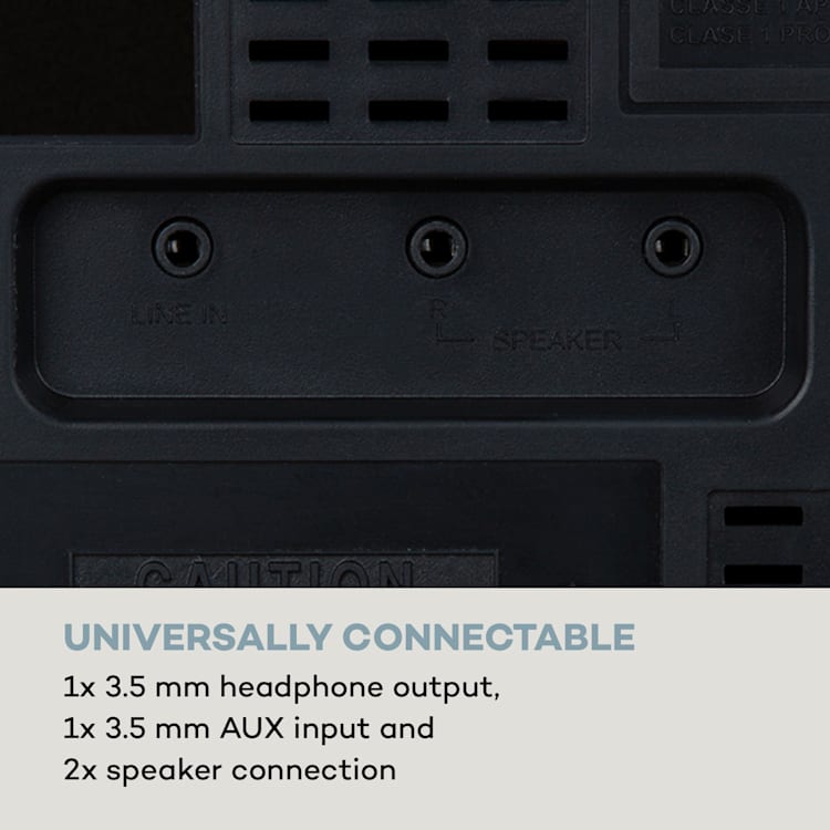 MC-30, DAB mikrosystém, 2 reproduktory, DAB+, FM, bluetooth, CD prehrávač, čierny 