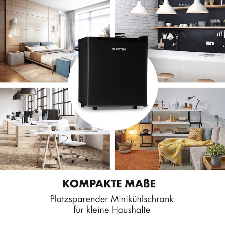 Silent Cool Kühlschrank 30l Arctic-Fox Cooling 23 dB(A) Schwarz
