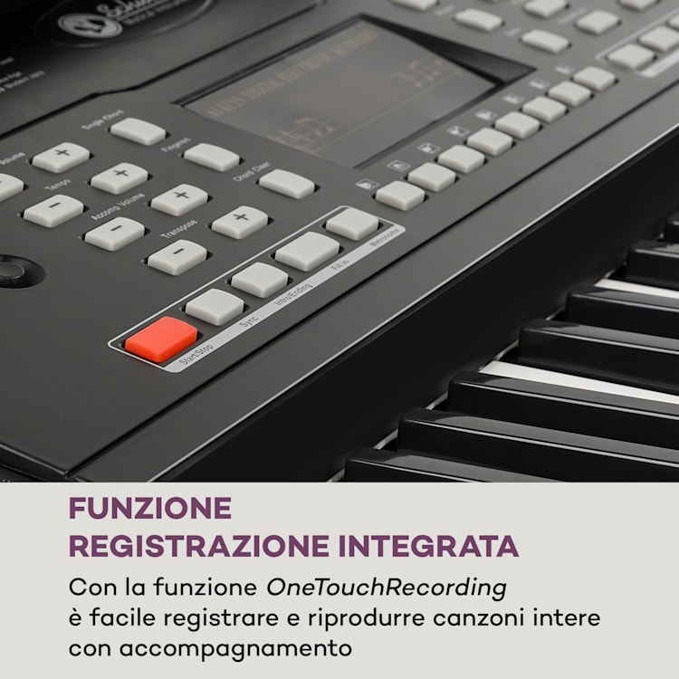 Etude 61 MK II Tastiera 61 tasti ogni 300 Suoni/Ritmi nero 