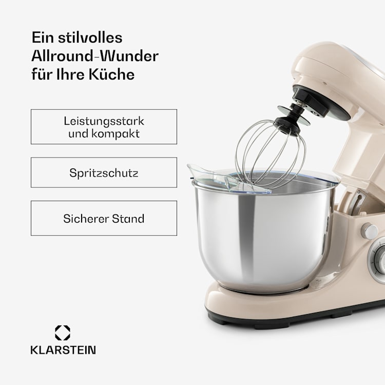 Bella Pico 2G robot de cuisine 1300W 1.7 cv 6 vitesses 5 litres 
