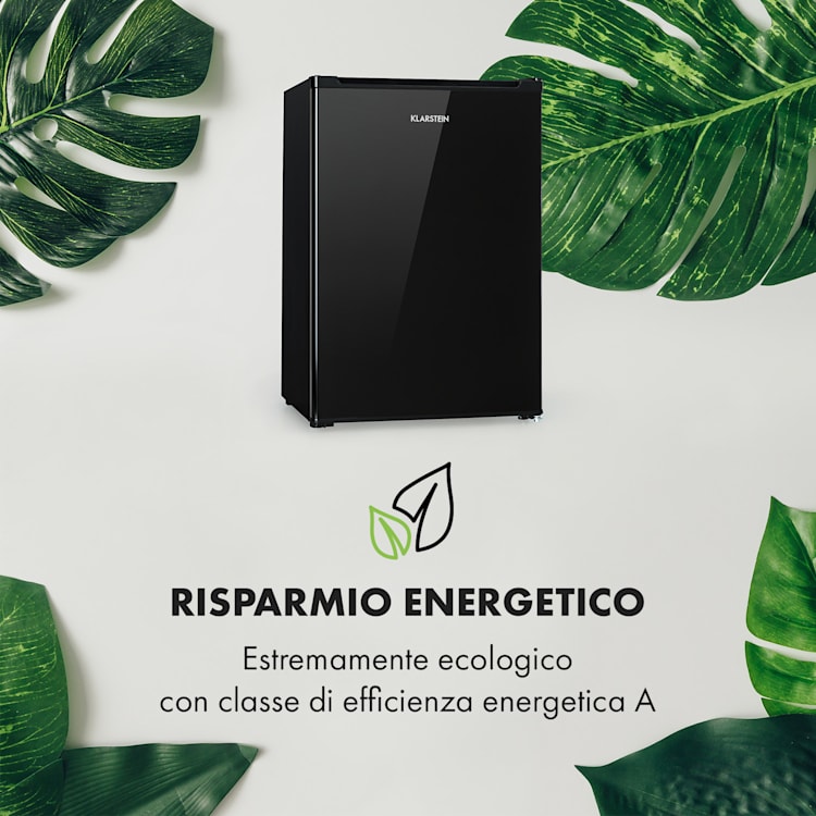 Frigorifero Delaware 75 litri Vano congelato da 4 litri Compressione Nero