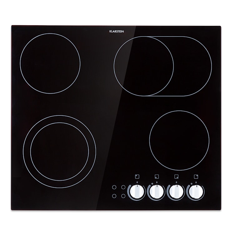 EasyCook Keramikkochfeld 6100W Drehregler schwarz 