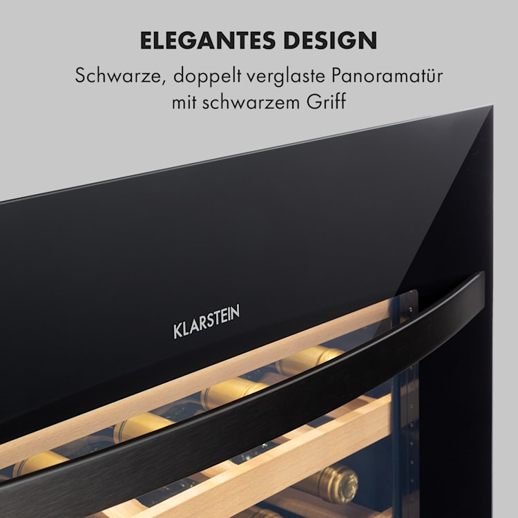 Vinsider 24 Built-In Uno Weinkühlschrank Einbaugerät 1 Zone 24 Fl 