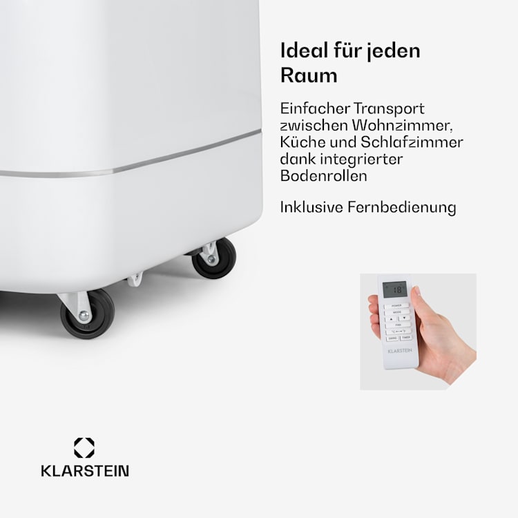Iceblock Klimaanlage 3-in-1 12.000 BTU/3,5 kW 400 m³/h max. 