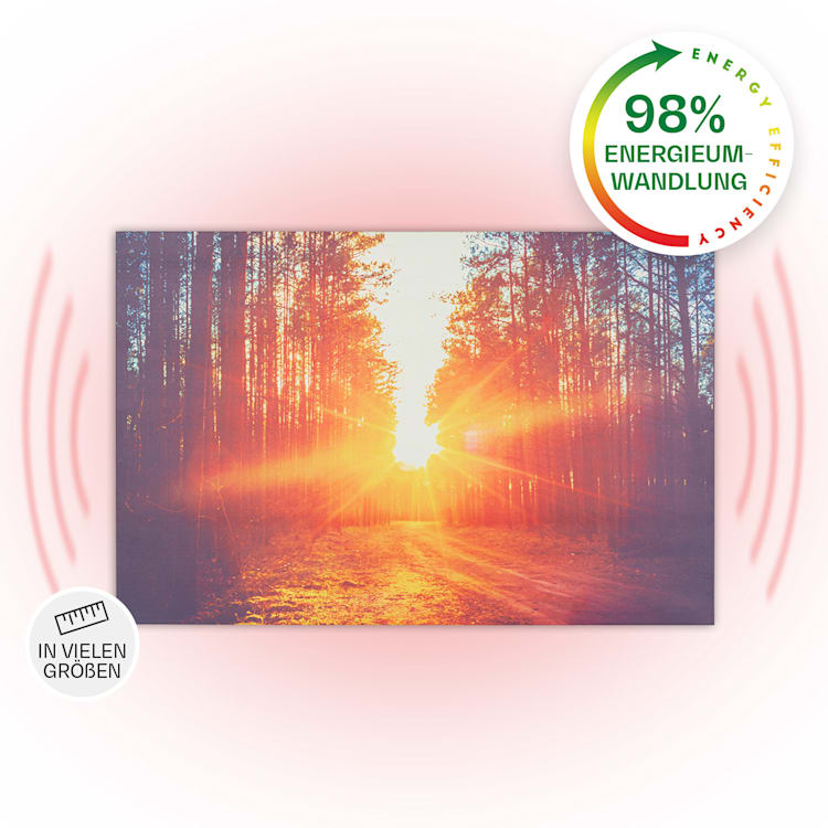 Wonderwall Air Art Infinite 580 radiateur infrarouge 90 x 60 cm 90 x 60 cm / 580 watts