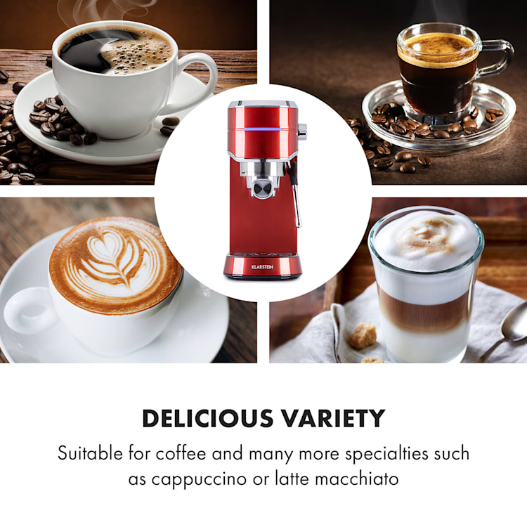 Futura, aparat za espresso, 20 bara, 1450 W, 1,25 l, nehrđajući čelik 