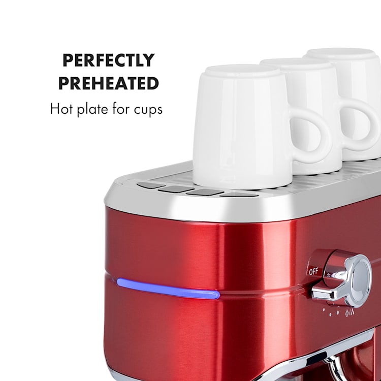 Futura, aparat za espresso, 20 bara, 1450 W, 1,25 l, nehrđajući čelik 