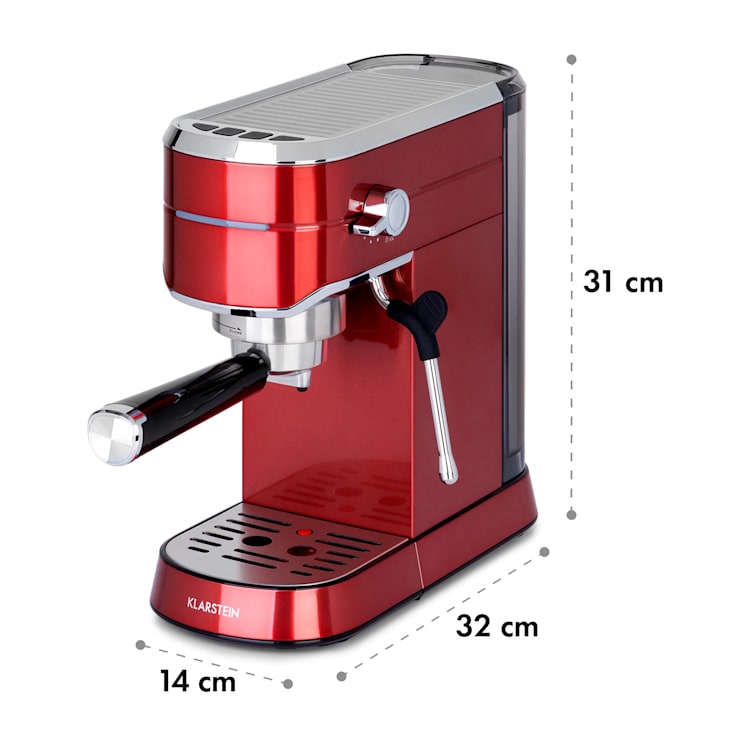 Futura, aparat za espresso, 20 bara, 1450 W, 1,25 l, nehrđajući čelik 