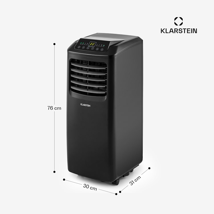 Pure Blizzard Smart 9k mobile Klimaanlage 9000BTU/2,6kW Fernbedienung 9.000 BTU | Schwarz