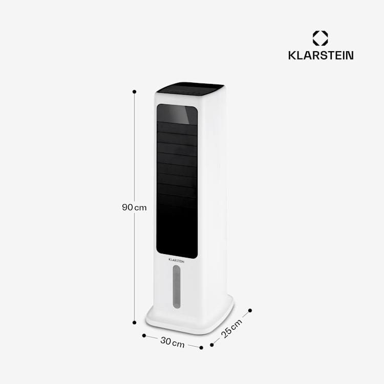 Skytower 360° Smart, Raffreddatore Evaporativo, Portatile, 6L, 450 m³/h, 60W 450 m³/h | Sì | Bianco
