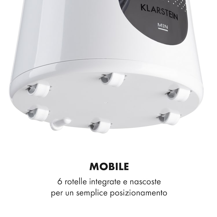 Skyscraper Frost - Raffrescatore evaporativo, 45 W, 7 litri, 2 piastre eutettiche, portatile 