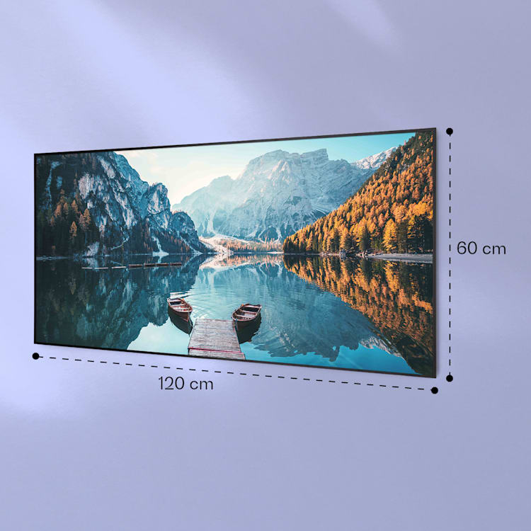 Wonderwall Air Art Smart Infrarotheizung See Horizontal 120x60cm 700W 