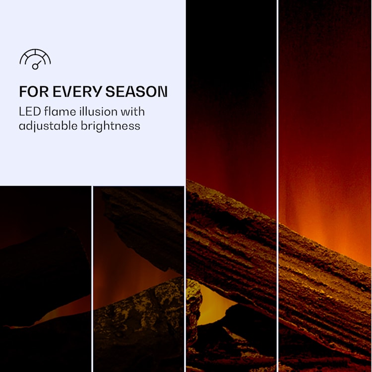Studio Light & Fire 3 Smart, krb, 1000/2000 W, MDF, WiFi Control 