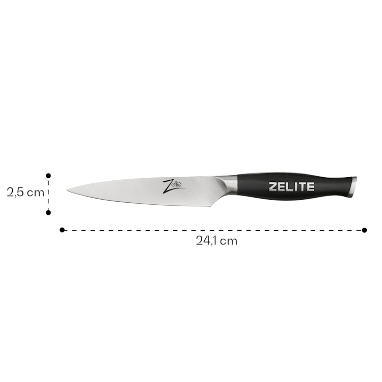 Cuchillo multiusos de 5" serie Comfort Pro de acero inoxidable 56 HRC 5" Cuchillo doméstico