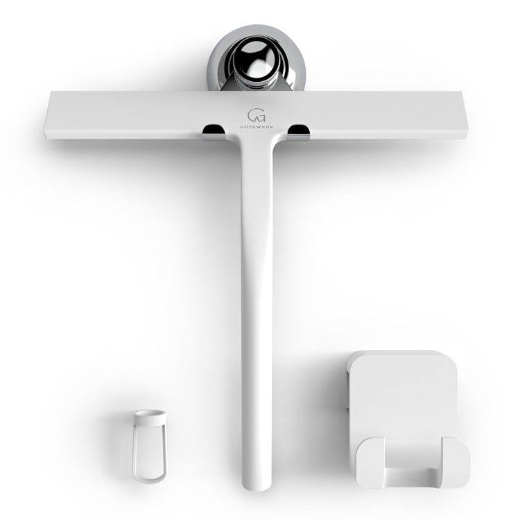 Blaze Duschabzieher 23 cm Silikonumhüllung Edelstahlkern modernes Design 