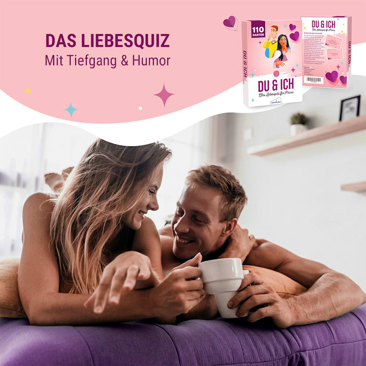 Du&Ich - Das Liebesquizz für Paare mit lustigen Fragen 