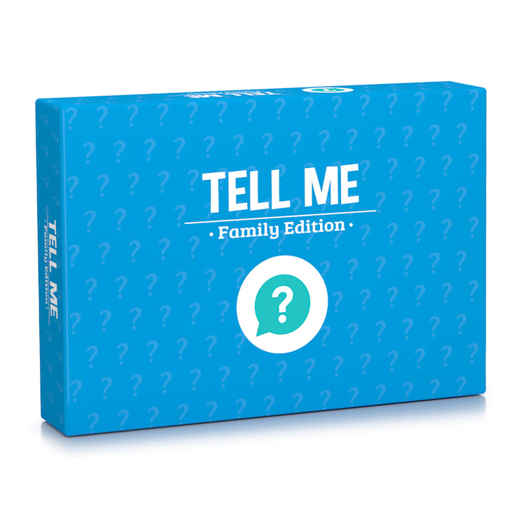 Tell me... Family Edition Kennenlernspiel 100+ Fragen Spieler:  2+ Alter: ab 8 Jahren 