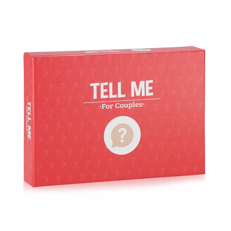Tell me.. for couples Kennenlernspiel 100+ Fragen Spieler: 2 Alter: Erwachsene 