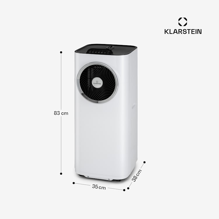 Kraftwerk Eco Smart 11 Klimaanlage 3-in-1 11500 BTU App Fernbedienung Weiß