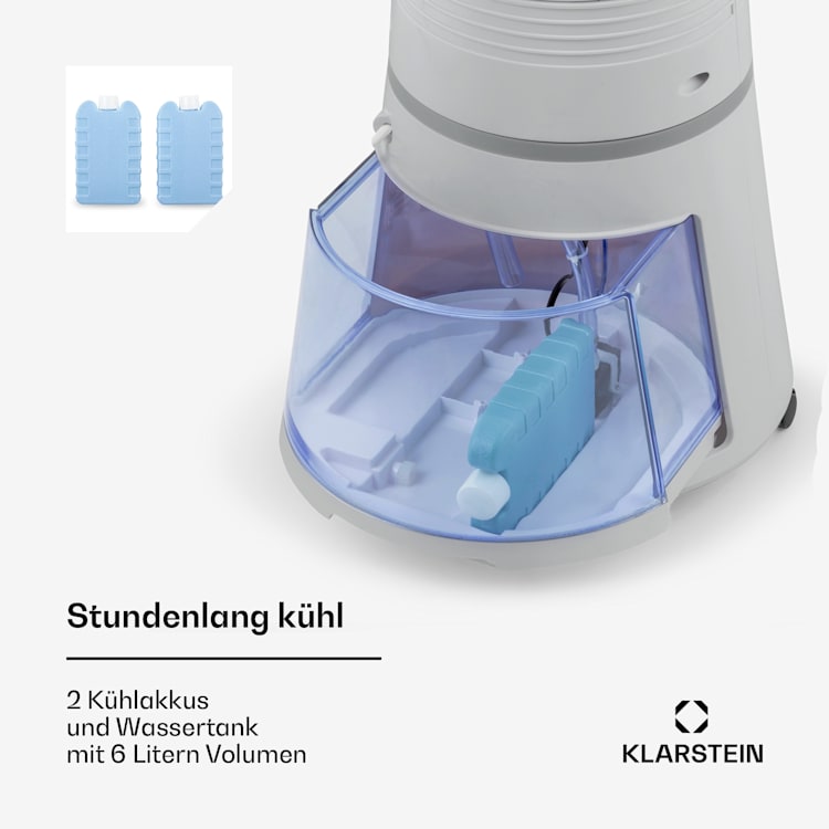 Skyscraper Ice Smart 4-in-1 Ventilatore & raffrescatore WiFi 210m³/h Telecomando 