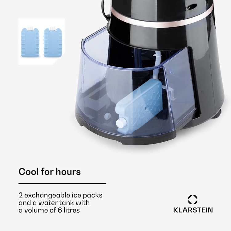 Skyscraper Ice Smart 4-in-1 ilmanjäähdytin ja tuuletin WiFi 210m³/h kaukosäädin 210 m³/h | Kyllä | Musta / Ruusukulta Metallinen