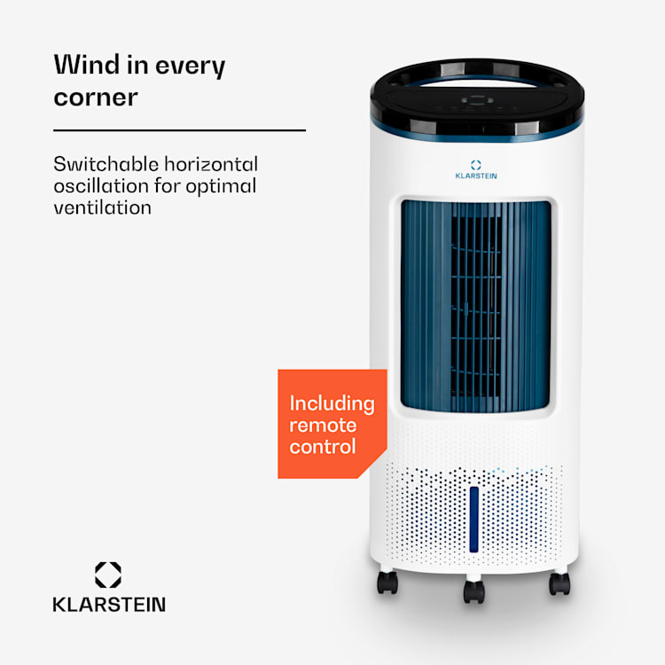 IceWind Plus Smart Smart Refroidisseur d'air 4-en-1 Ventilateur Humidificateur Purificateur d'air Contrôle par application 330 m³/h | Oui | Blanc / noir