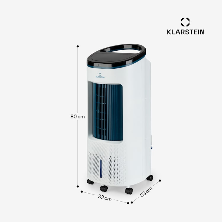 IceWind Plus Smart Smart Refroidisseur d'air 4-en-1 Ventilateur Humidificateur Purificateur d'air Contrôle par application 330 m³/h | Oui | Blanc / noir