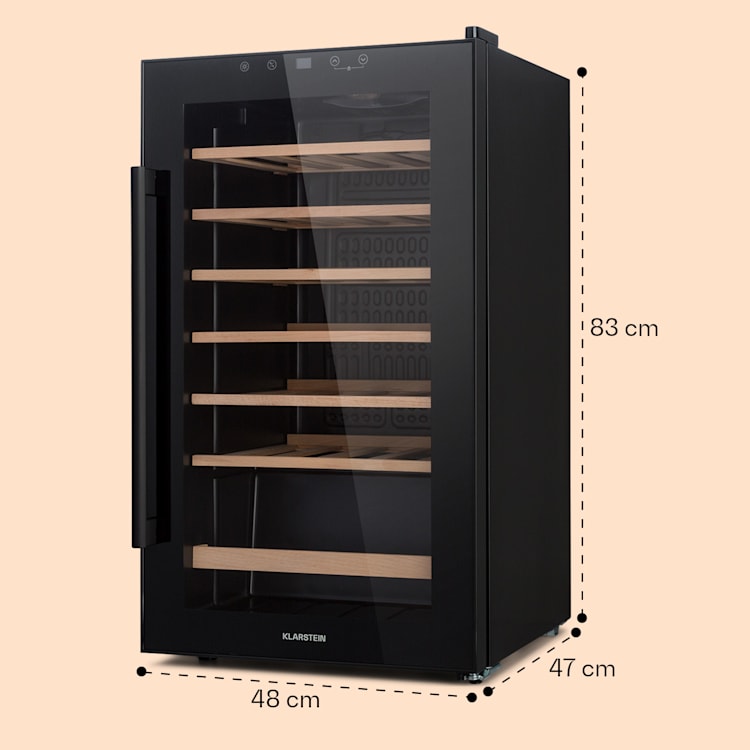 Barossa 32 Uno Weinkühlschrank 1 Zone 95 Liter / 36 Flaschen Touch-Display 1 Kühlzone | 36 Flaschen