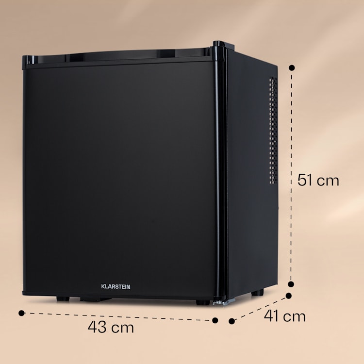 Happy Hour 38 mini fridge minibar beverage fridge 38 L 26 dB 38 Ltr | Black